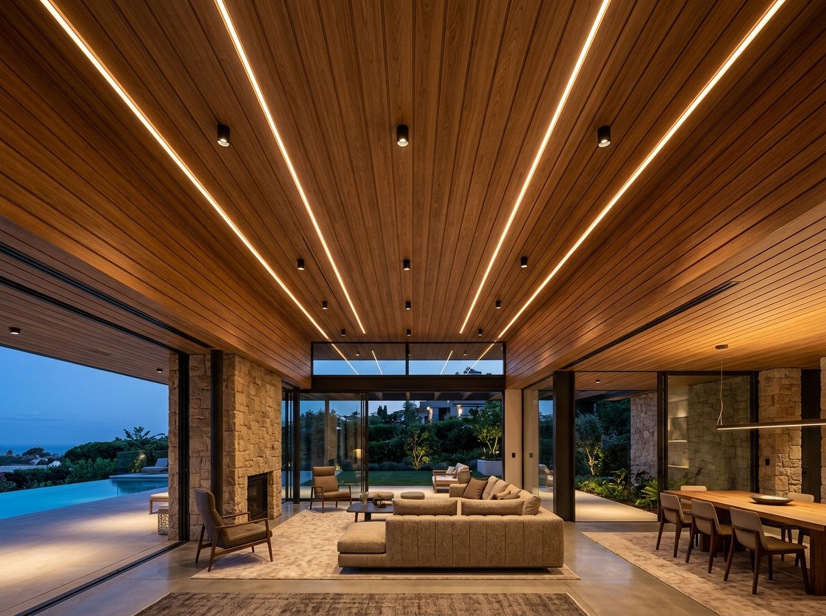 PVC & PU Ceiling Systems (Woodgrain & Soffit Panels)