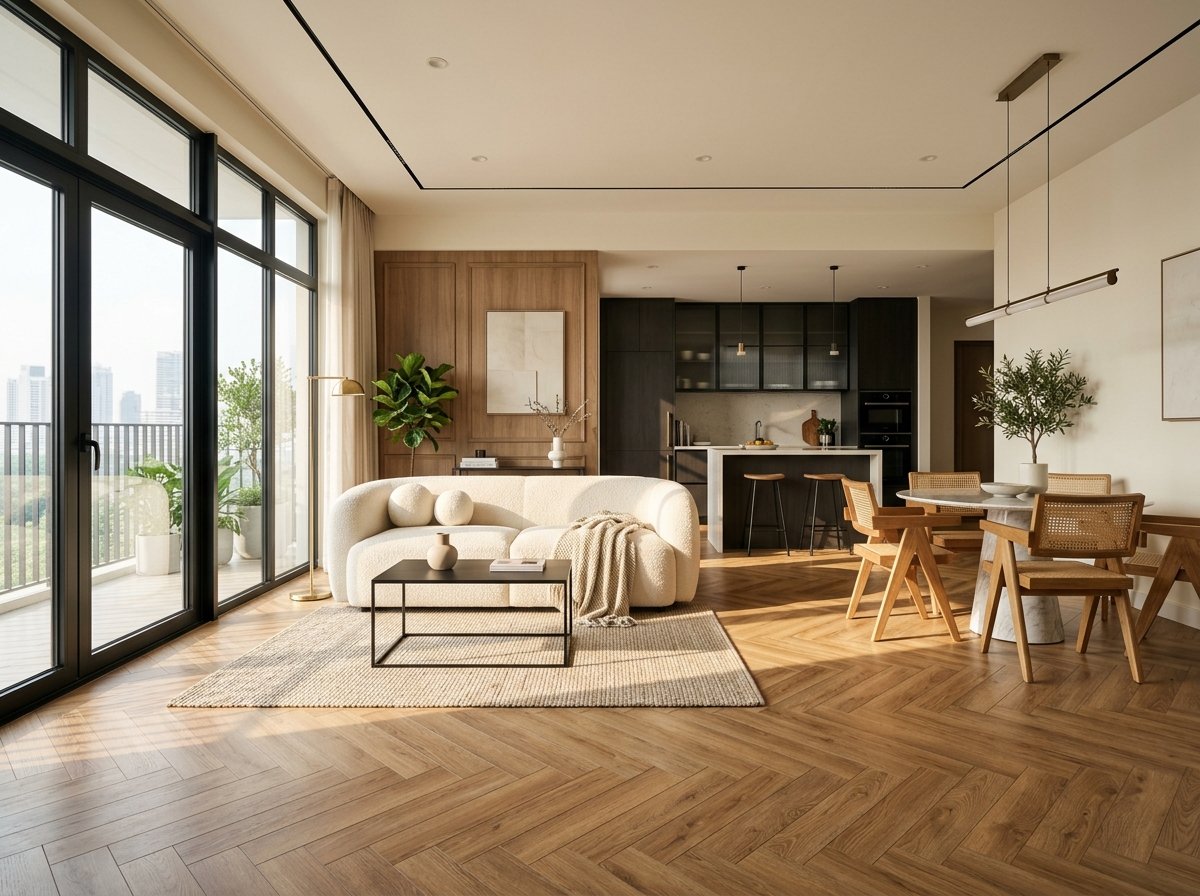100% Waterproof SPC Flooring & Herringbone Series